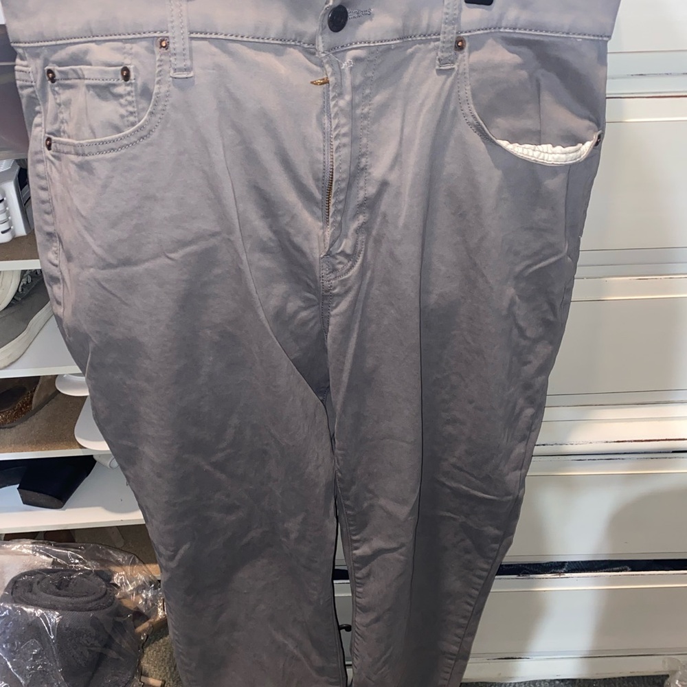 Men's Lucky Brand Gray Pants